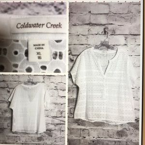 Cold Water Creek Lace top 16